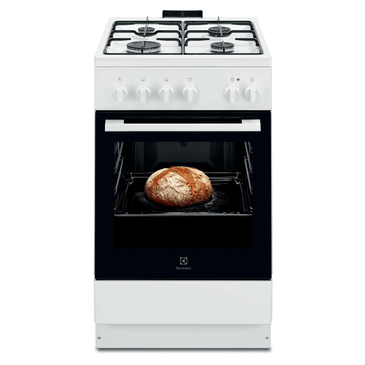 Electrolux LKK500010W Freestanding cooker Electric Gas White