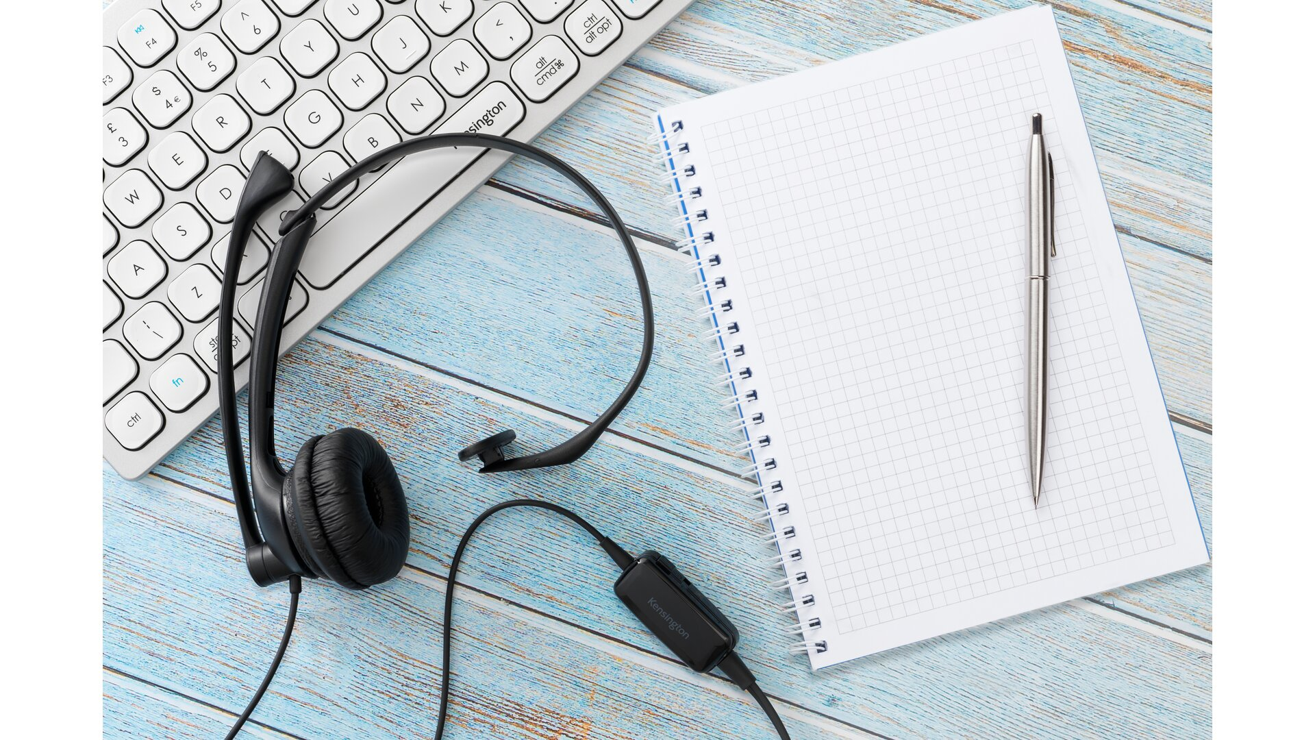 Kensington USB Mono Headset with Inline Controls – image 6