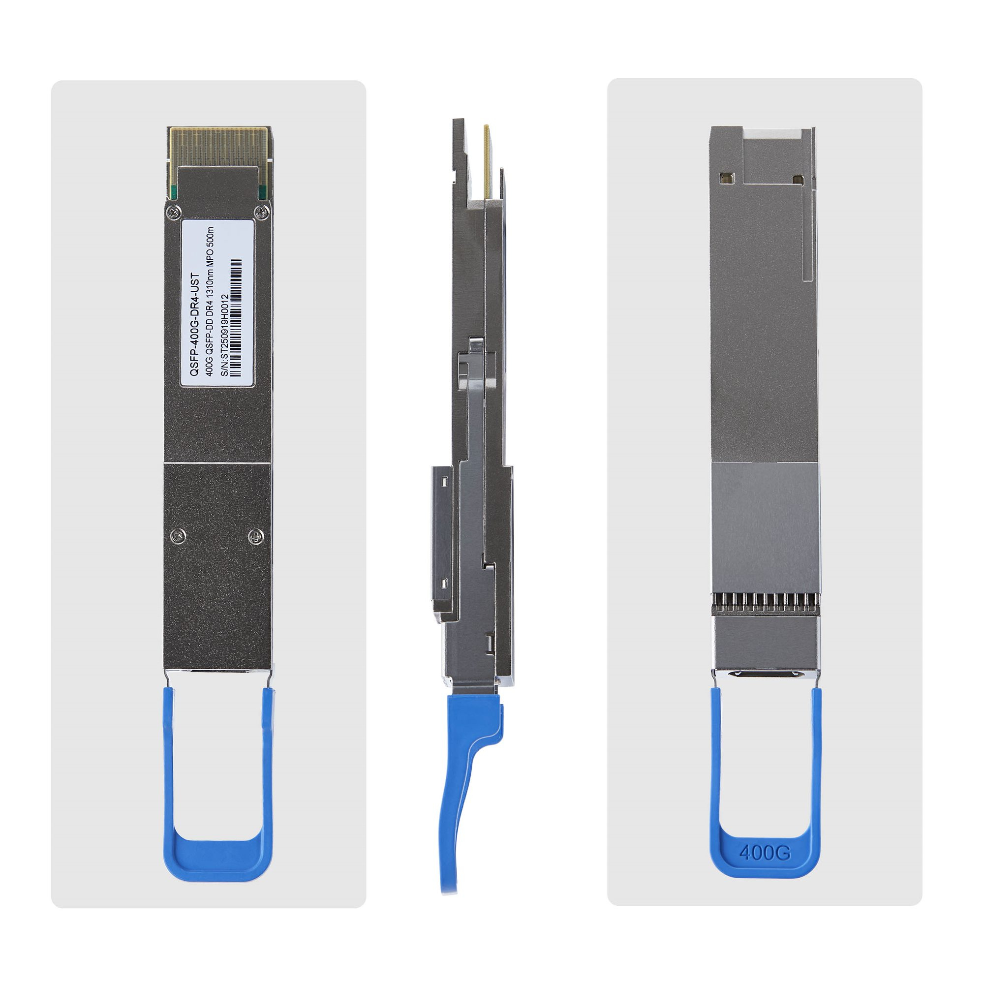 StarTech.com MSA Uncoded QSFP-DD Module, 400Gbps Single Mode Fiber (SMF), 500m [1640ft], MPO Transceiver, 1310nm – image 2