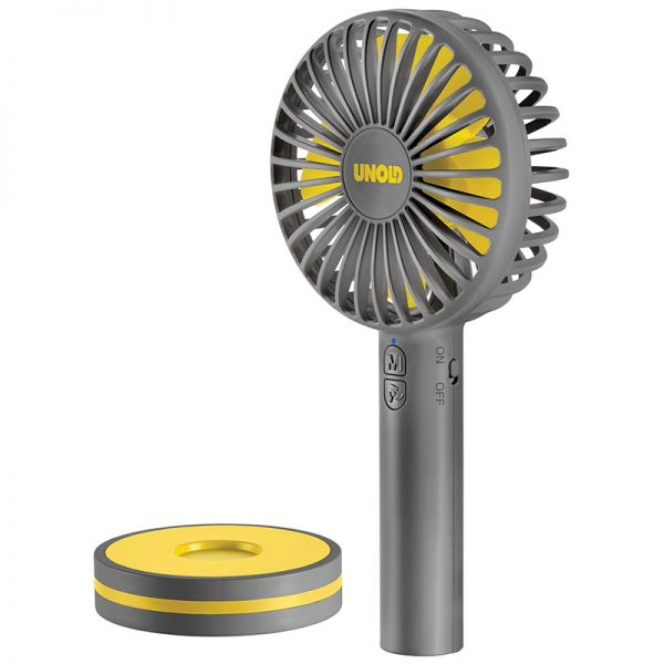 Unold 86616 personal handheld mister/fan Grey, Yellow – image 2