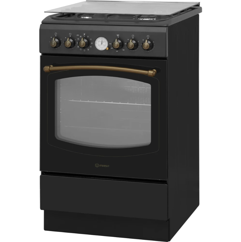 Indesit IS5G8MHA/E cooker Freestanding cooker Electric Gas Anthracite – image 7