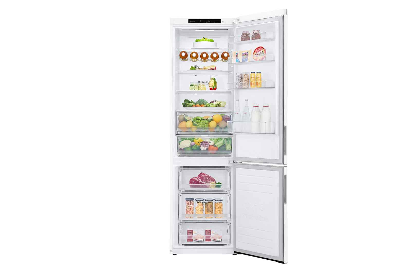 LG GBB62SWGCC fridge-freezer Freestanding – image 2