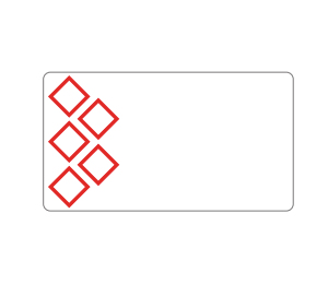 PRE-CUT AND PRE-PRINTED GHS /