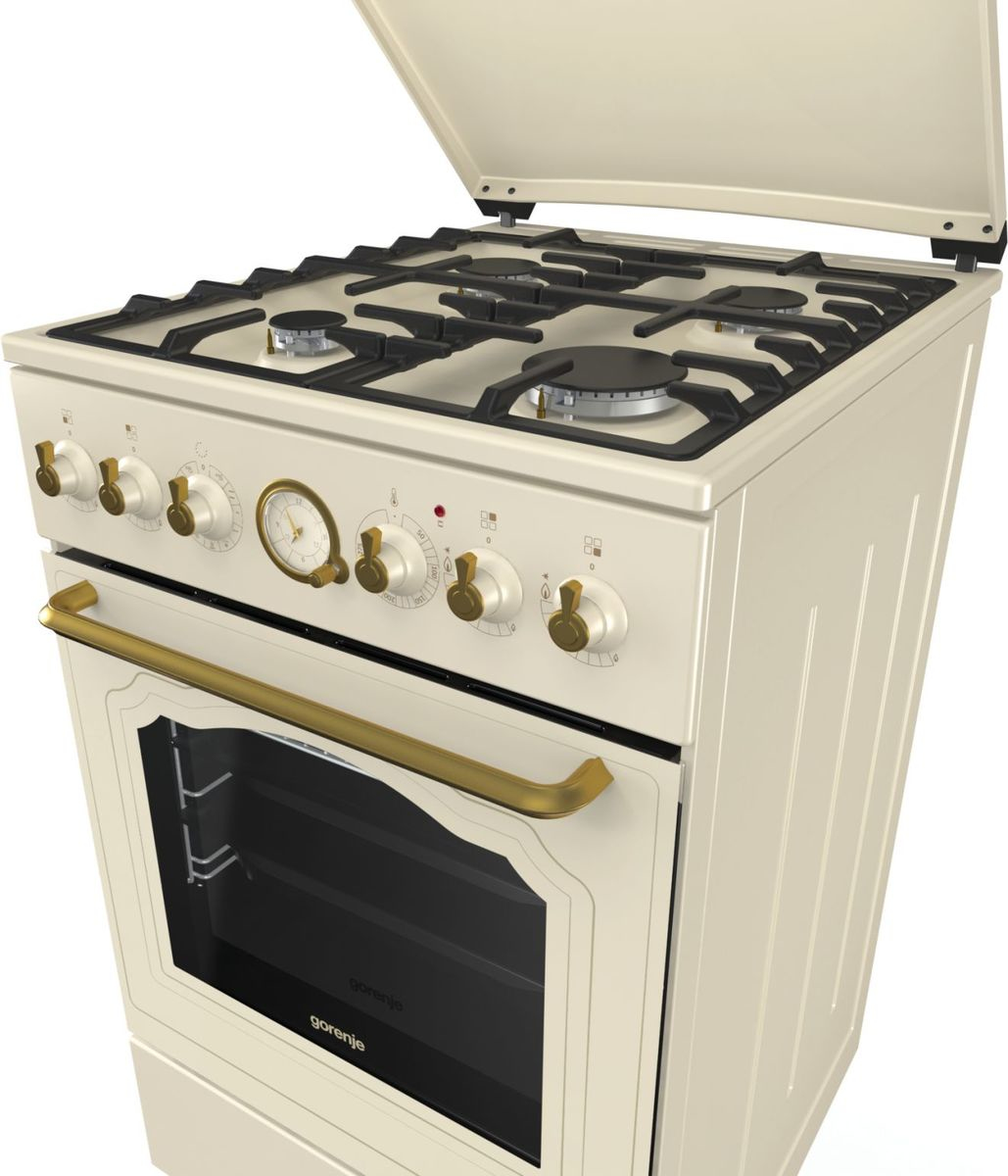 Gorenje K52CLI cooker Freestanding cooker Electric Gas Beige – image 5