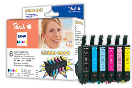 Peach 312262 ink cartridge 6 pc(s) Black, Cyan, Light Cyan, Light magenta, Magenta, Yellow