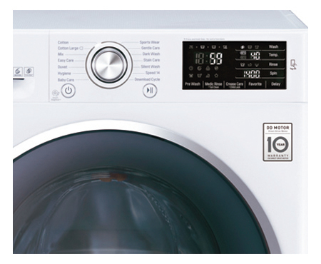 LG F12U2HDM1N washing machine Front-load – image 3