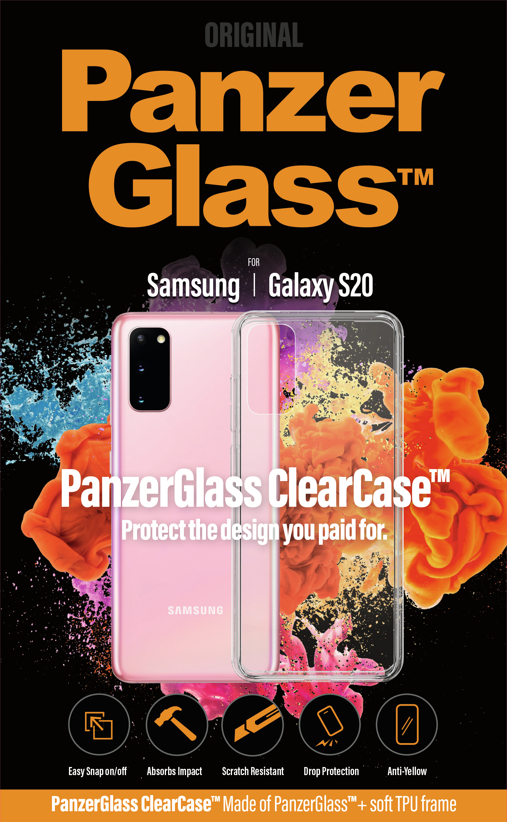 PanzerGlass ® ClearCase™ Samsung Galaxy S20 – image 3