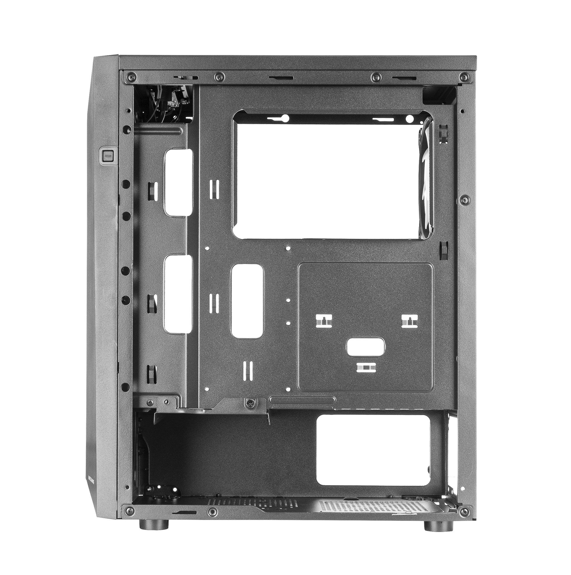 Mars Gaming MC-X7 Black PC Gaming ATX Case ARGB Front – image 6