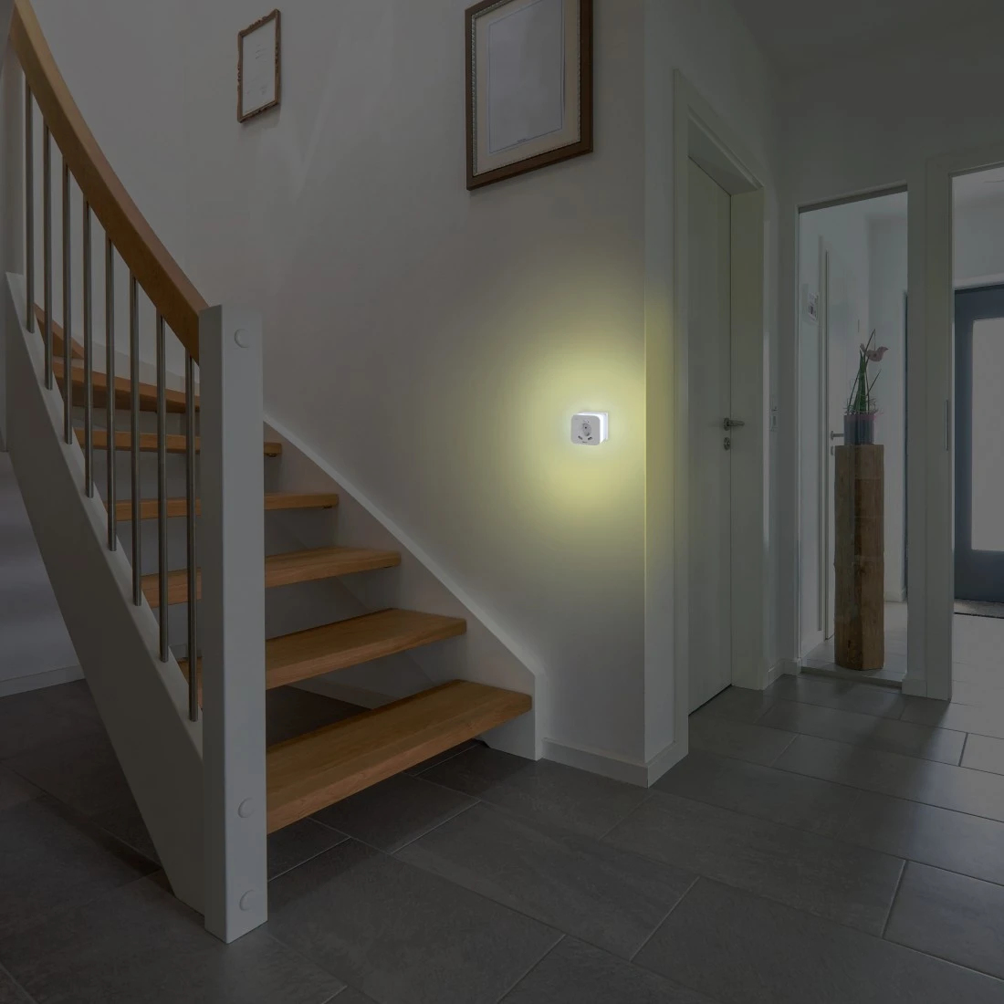 Resim Hama 00223507 Prizli Gece Lambası, Beyaz, Sıcak Beyaz LED, IP20