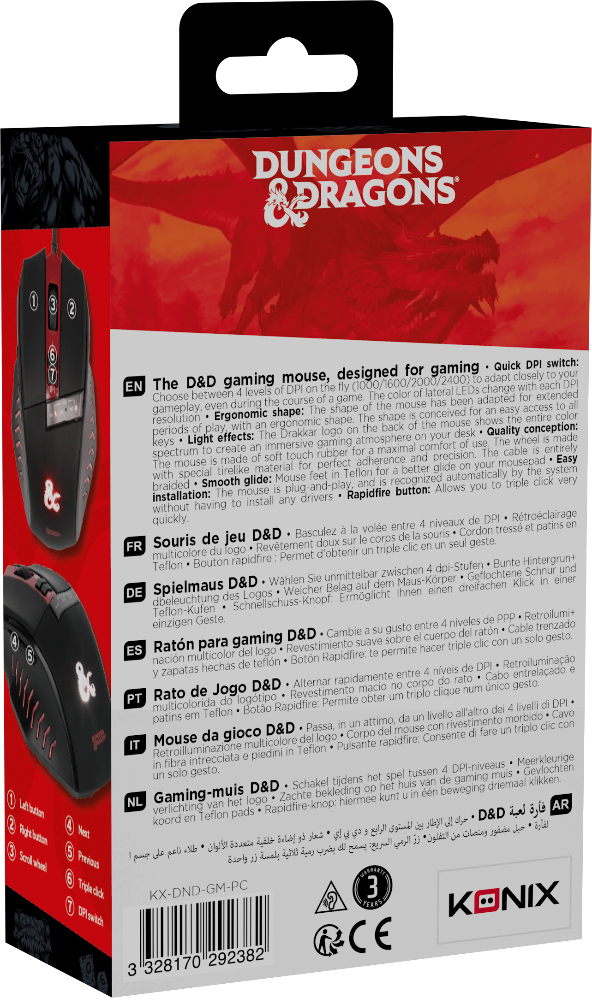 Konix KX DND GAMING MOUSE – image 8