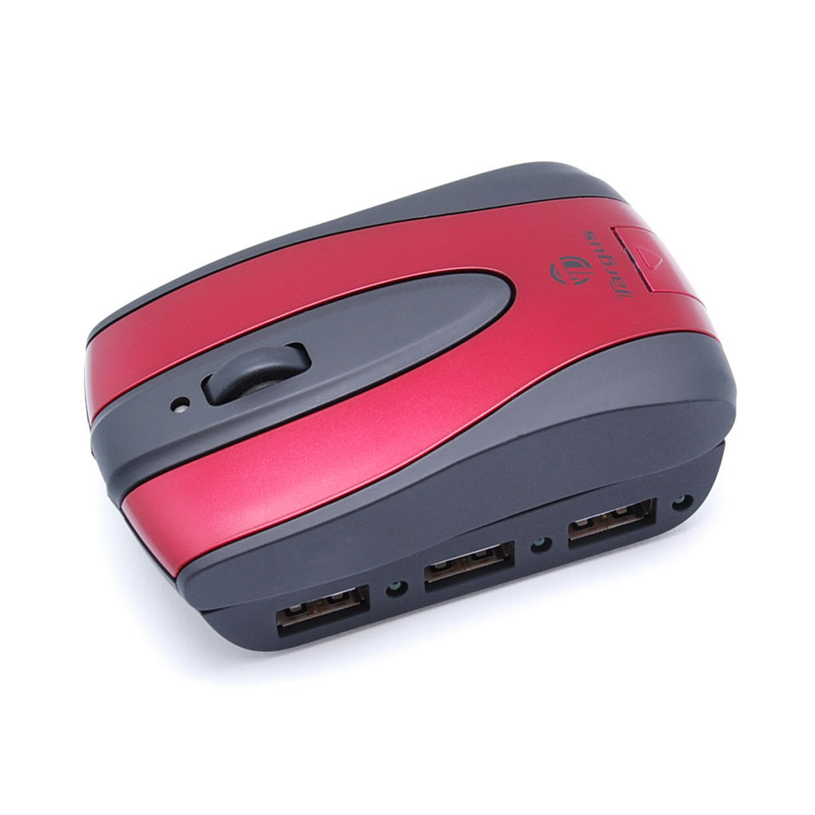 Targus Rechargeable wireless optical mouse with 3-port hub – image 1