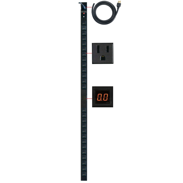 CyberPower PDU15MV26F power distribution unit (PDU) 26 AC outlet(s) 0U Black – image 2