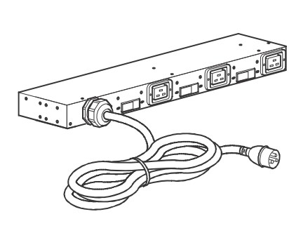 APC AP6038A power distribution unit (PDU) 3 AC outlet(s) 0U/1U Black – image 4