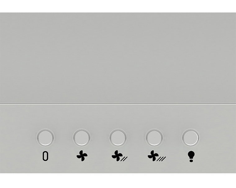 Hisense CH6T4BXUK cooker hood Stainless steel 412 m³/h – image 4