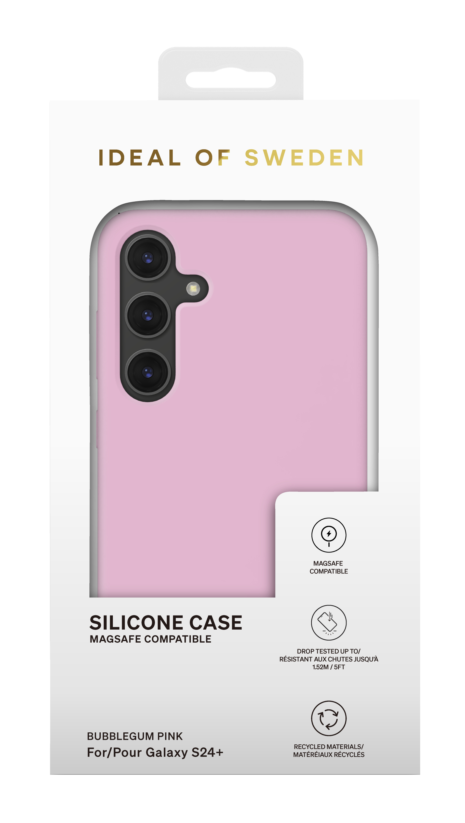 iDeal of Sweden Silicone Case MagSafe Galaxy S24 Plus / S25 Plus Bubblegum Pink – image 5