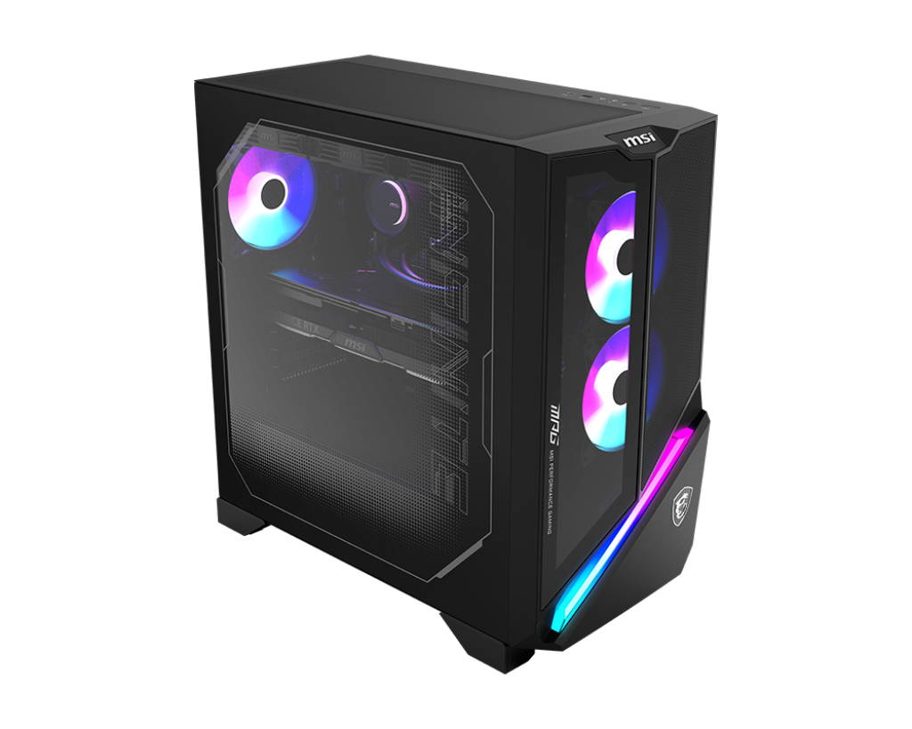 MSI MPG Infinite X3 AI 2NUF7-013AT Intel Core Ultra 7 265K 32 GB DDR5-SDRAM 1 TB SSD NVIDIA GeForce RTX 4070 Ti Windows 11 Home Desktop PC Black image 2