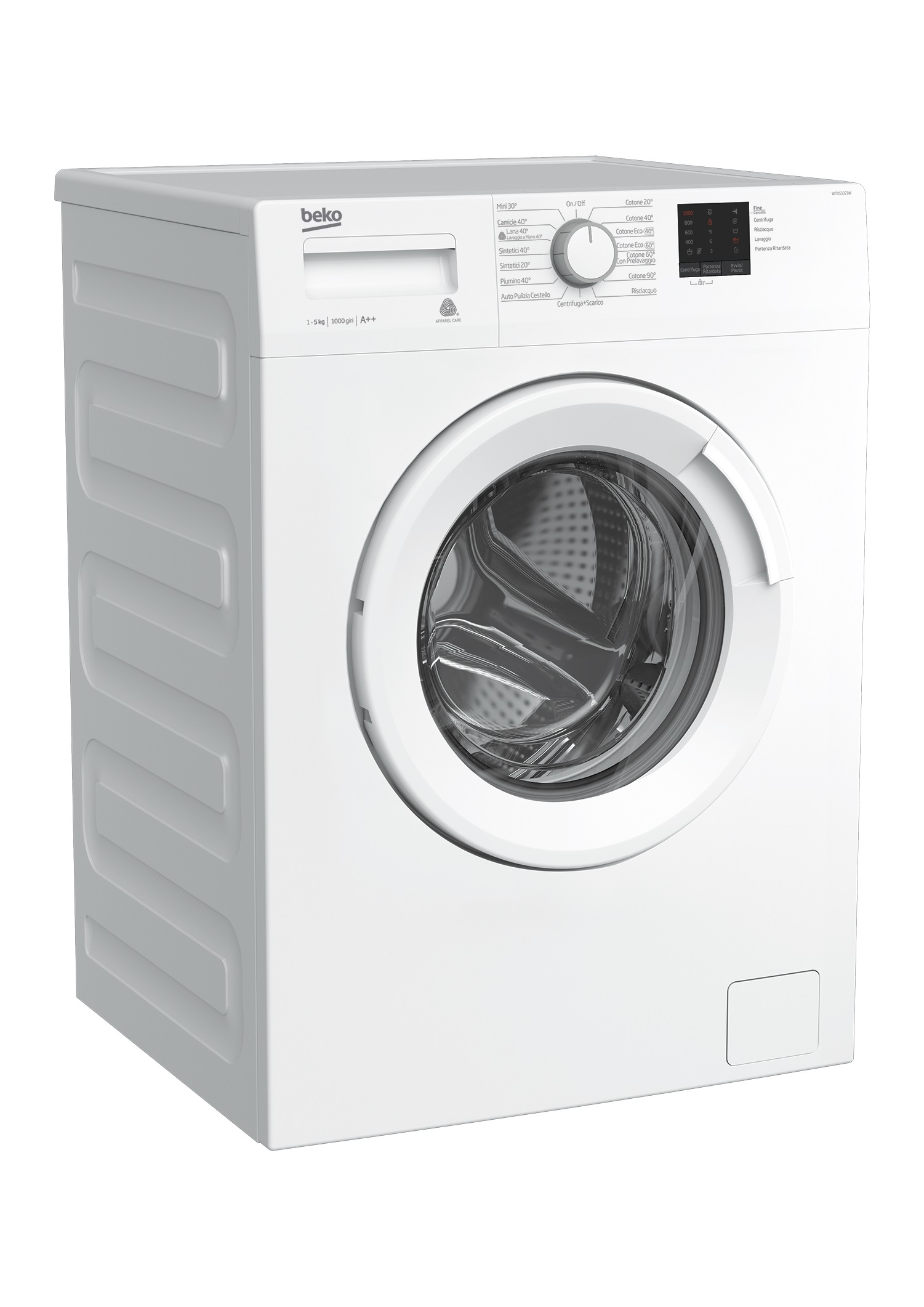 Beko WTX51021W washing machine Front-load – image 2