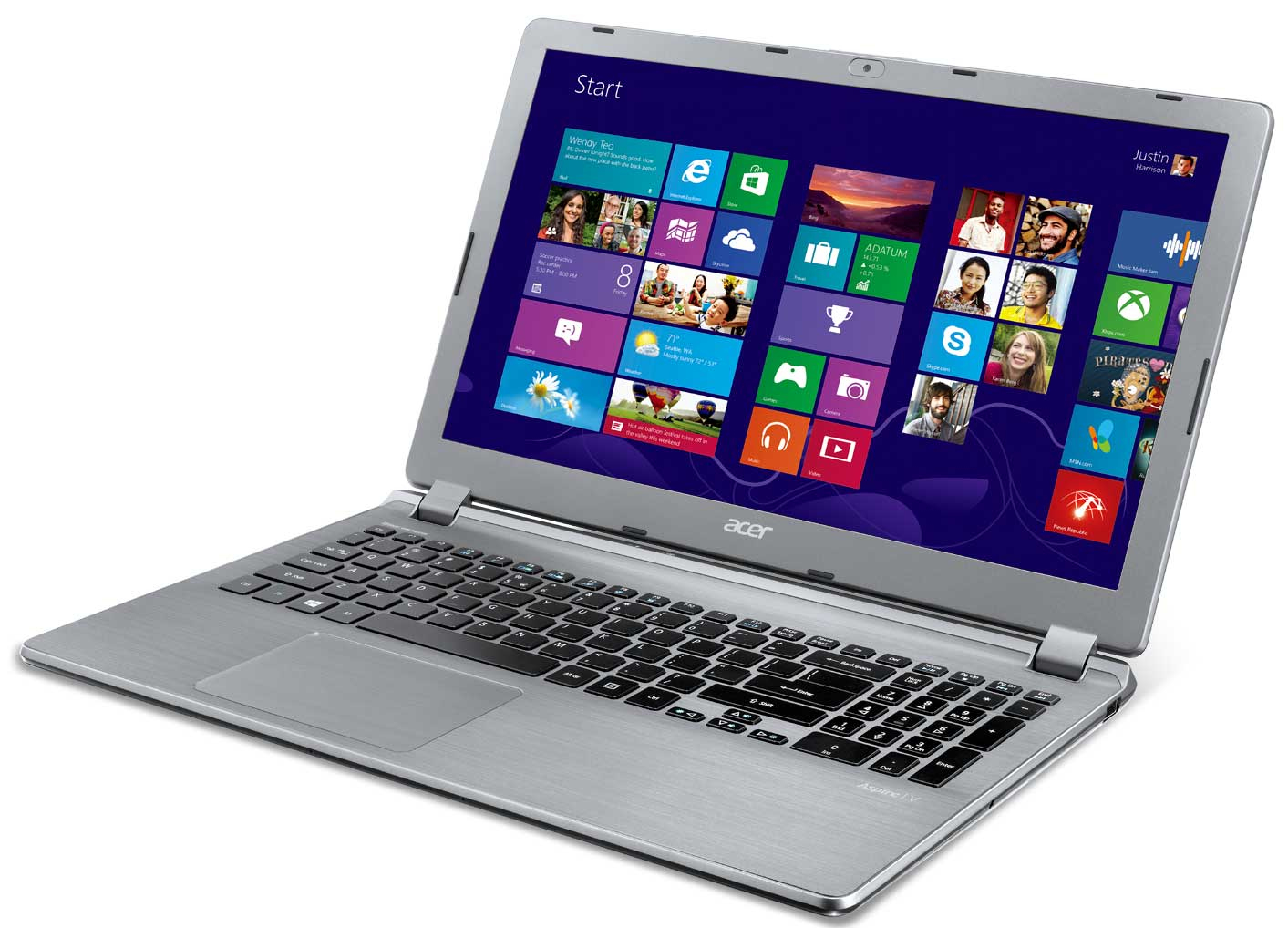 Acer Aspire 573G-34014G50aii Intel® Core™ i3 i3-4010U Laptop 39.6 cm (15.6") HD 4 GB DDR3-SDRAM 500 GB HDD NVIDIA® GeForce® GT 720M Windows 8 Grey – image 6