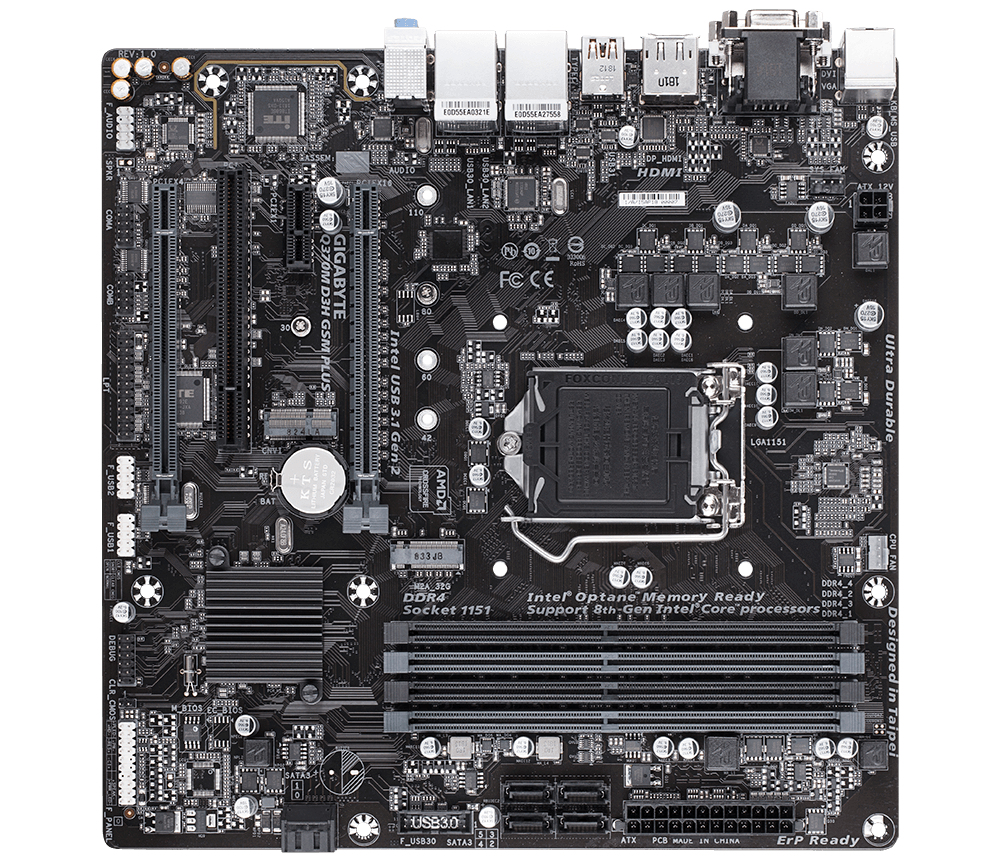 GIGABYTE Q370M D3H GSM Plus – image 2