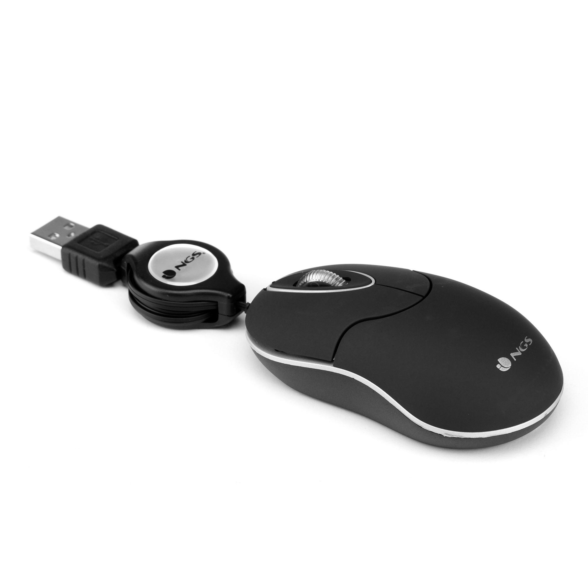 NGS SIN mouse Travel Ambidextrous USB Type-A Optical 1000 DPI – image 3