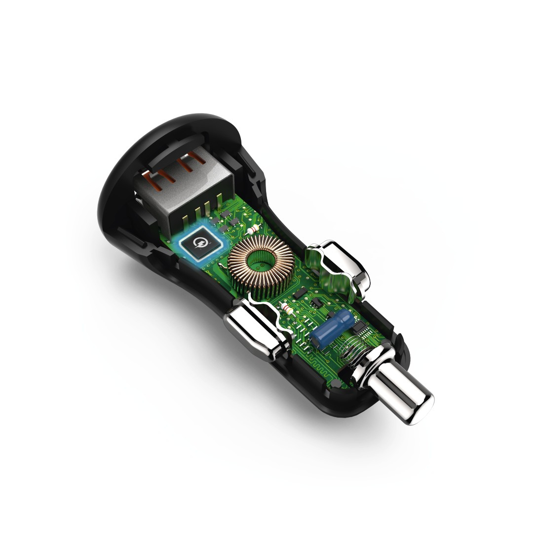 Hama 00183231 mobile device charger Smartphone Black Cigar lighter Fast charging Auto – image 3