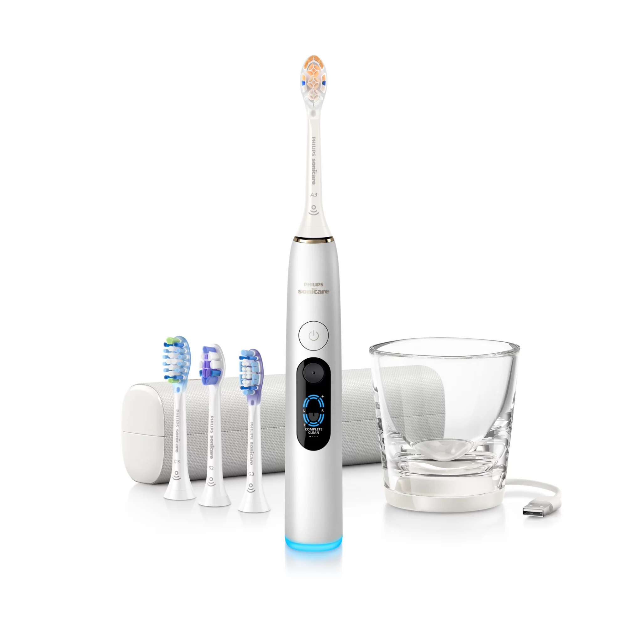 Philips Sonicare DiamondClean 9000 series HX9237/81 electric toothbrush Adult Sonic toothbrush White – image 1