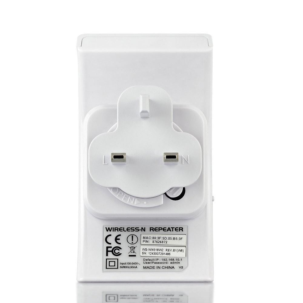 Techly 300N Wireless Repeater (Range Extender) with WPS, UK plug I-WL-REPEATER/UK – image 9