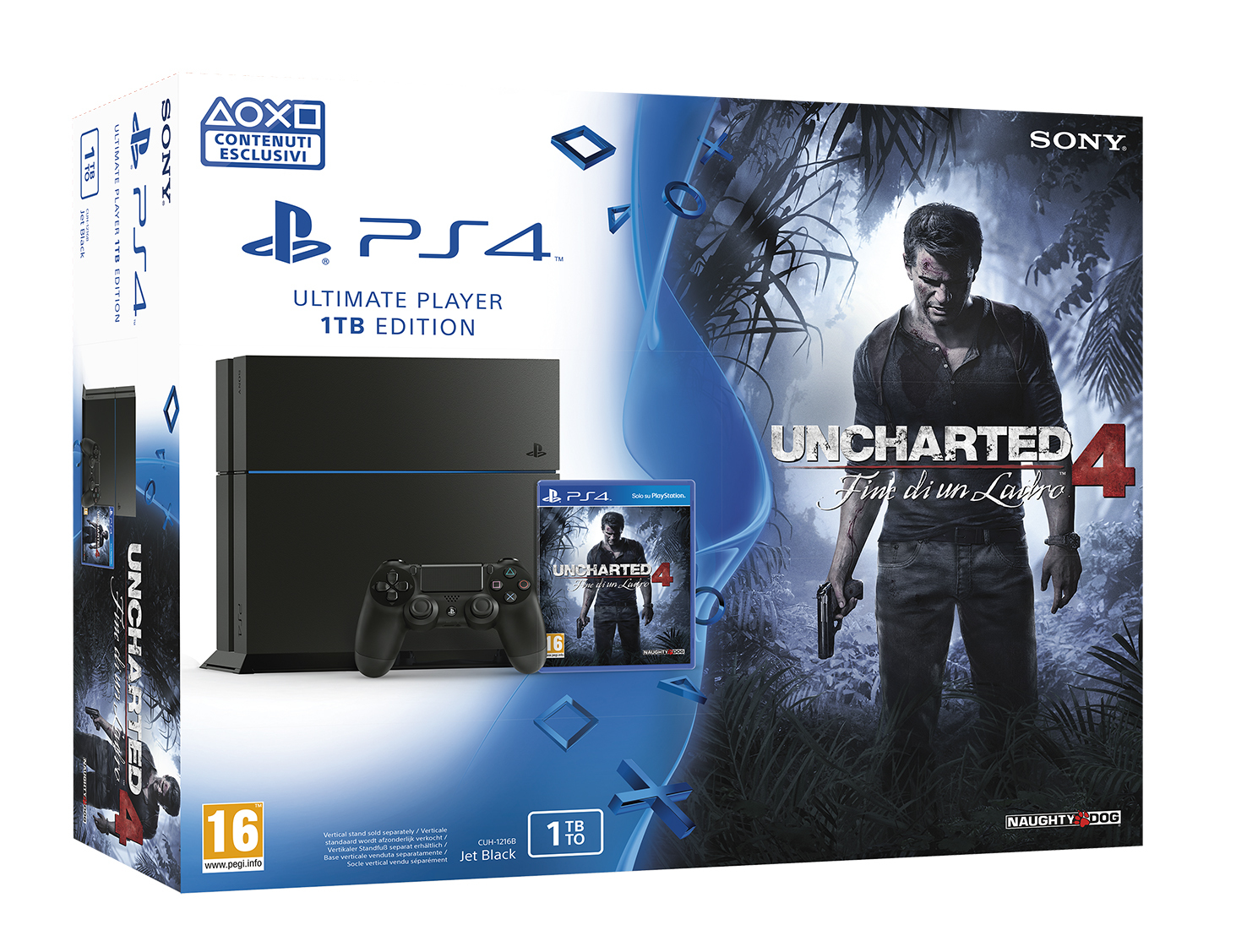 Sony Interactive Entertainment PS4 1TB + Uncharted 4 – image 1