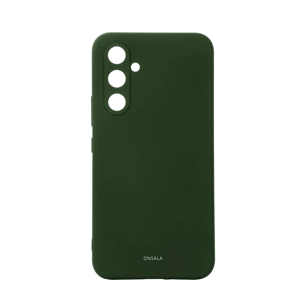 Onsala Phone Case Silicone Olive Green - Samsung Galaxy A54 – image 1