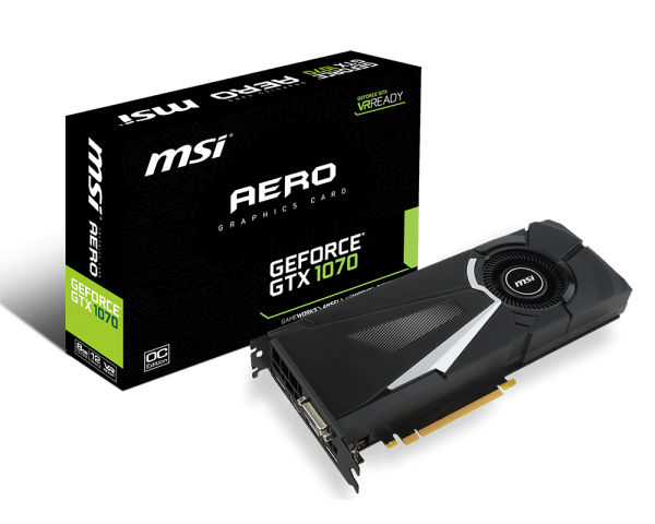 MSI AERO GeForce GTX 1070