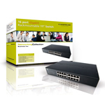 Conceptronic 16 port Gigabit Rackmountable 11" Switch – image 1
