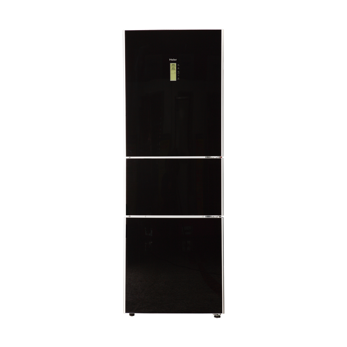 Haier AFD626TGB fridge-freezer Freestanding – image 1