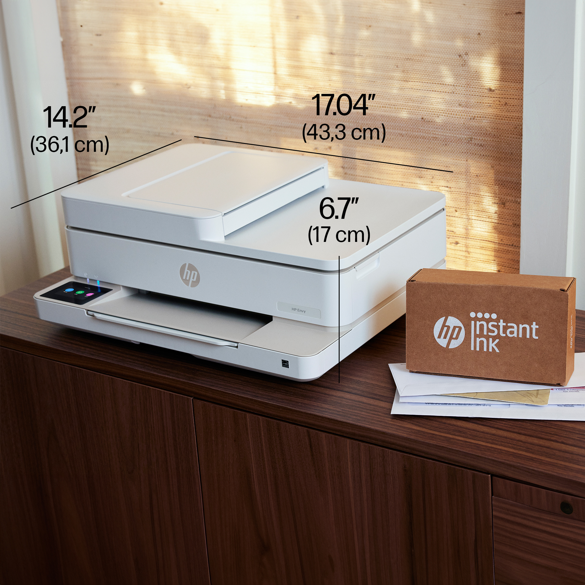 Envy 6532e Wireless All-in-One Farbe Drucker, Instant Ink; Fotodruck
