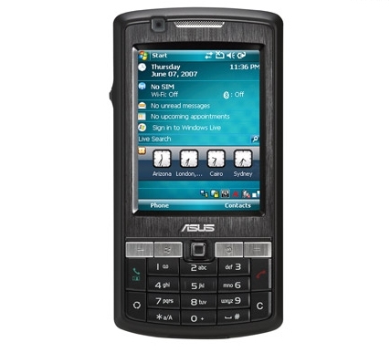 ASUS P750 handheld mobile computer