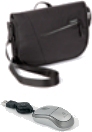 Targus Biker 13.4” Messenger + Mini Mouse