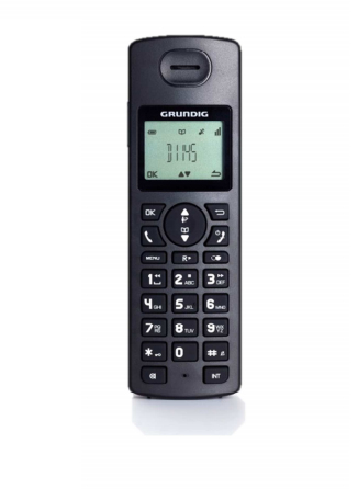 Grundig D1145 DECT telephone Caller ID Black – image 2