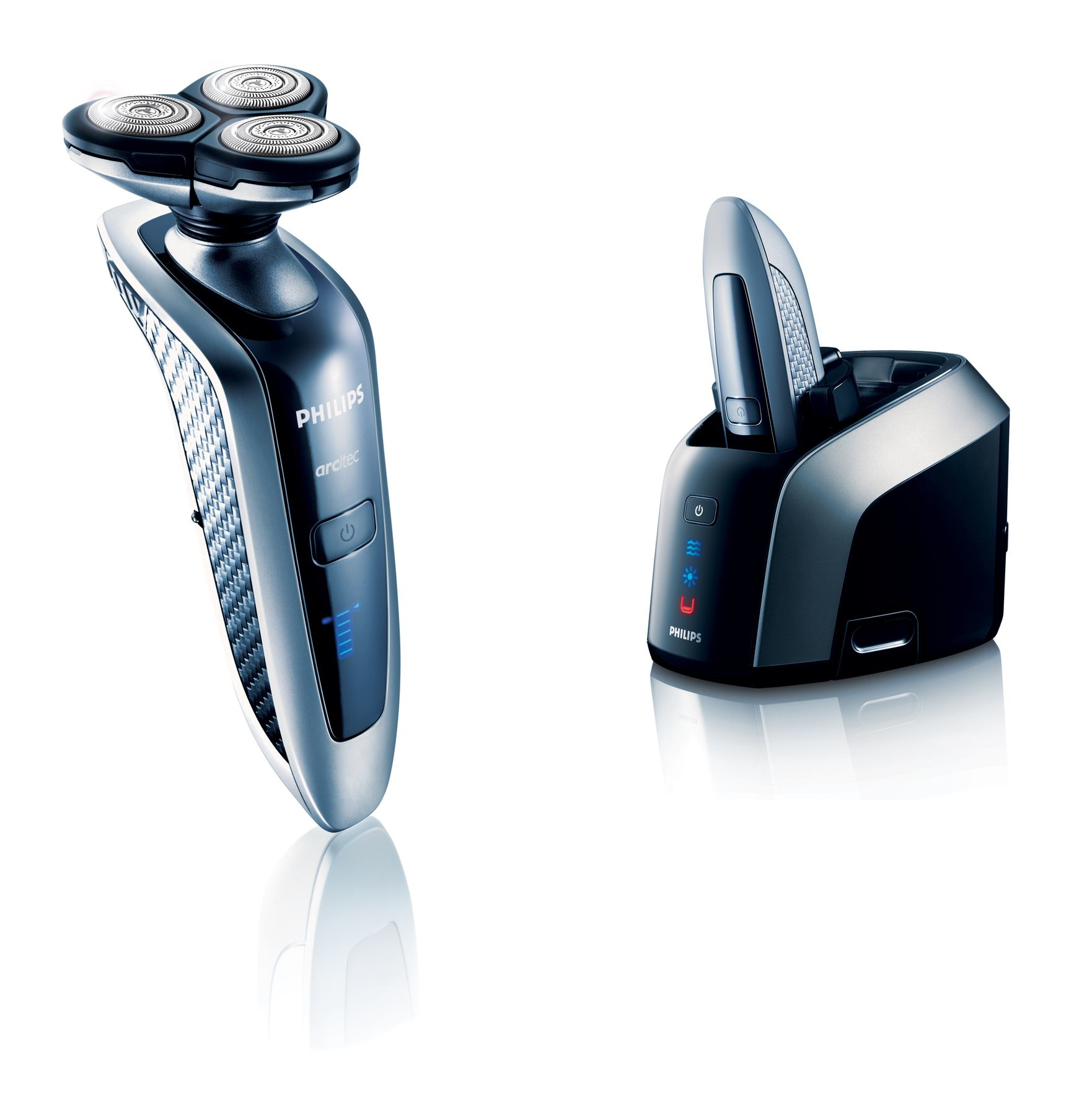 Philips arcitec RQ1085/21 men's shaver Rotation shaver Trimmer Black, Silver – image 2