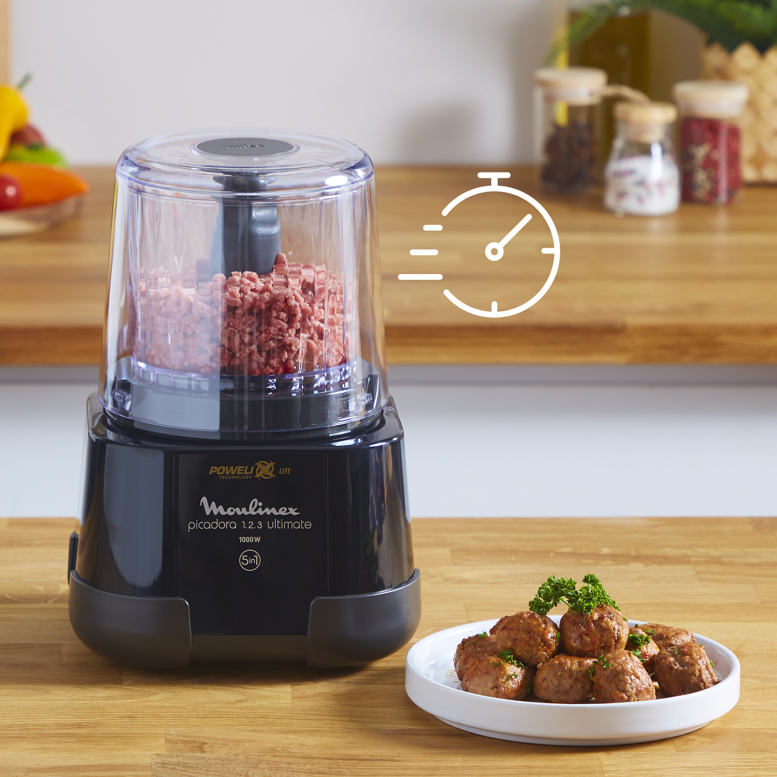 Moulinex DP8108 electric food chopper – image 5