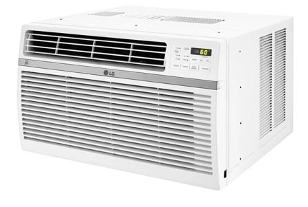 Resim LG LW1217ERSM Pencere Tipi Klima, 12000 BTU/sa, 51 m², Beyaz