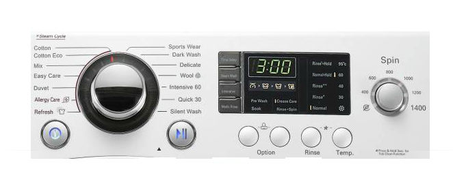 LG F1480FD9 washing machine Front-load – image 3