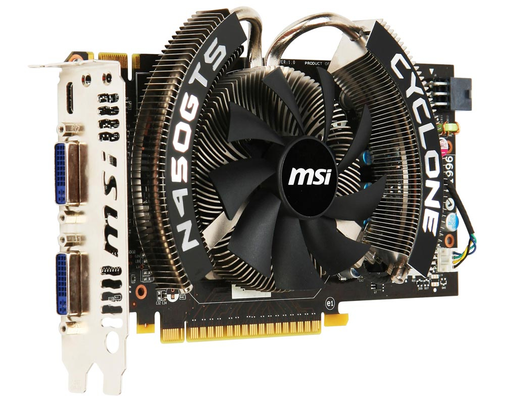 MSI V236-254R graphics card NVIDIA GeForce GTS 450 – image 2