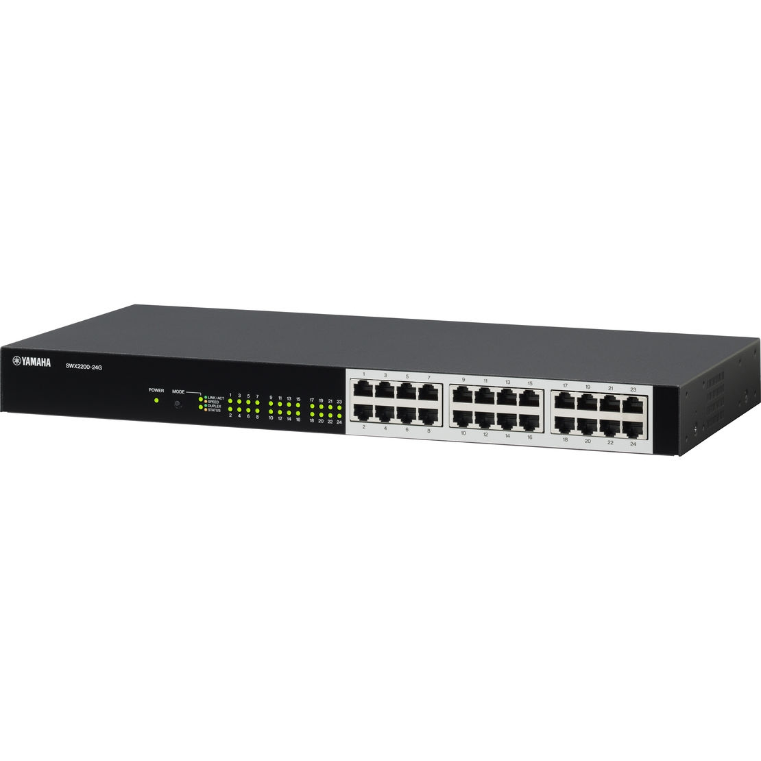 Yamaha SWX2200-24G network switch L2 Gigabit Ethernet (10/100/1000) Black – image 1