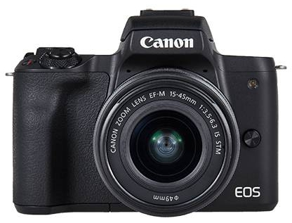 Canon M50 + EF-M 15-45mm f/3.5-6.3 IS STM + EF-M 22mm f/2 STM