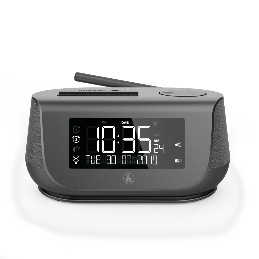 Hama DR36SBT Clock Digital Black – image 1