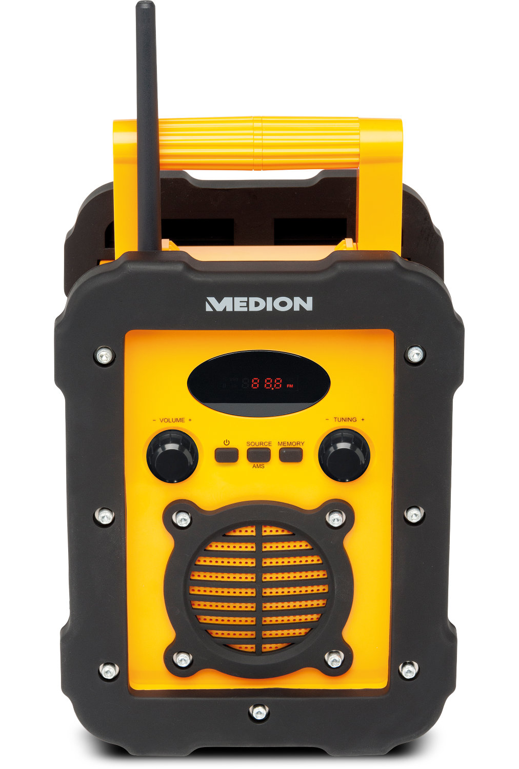 MEDION E66262 Portable Digital Black, Yellow – image 1
