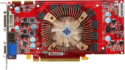 MSI RX1950PRO-TD256E graphics card GDDR3
