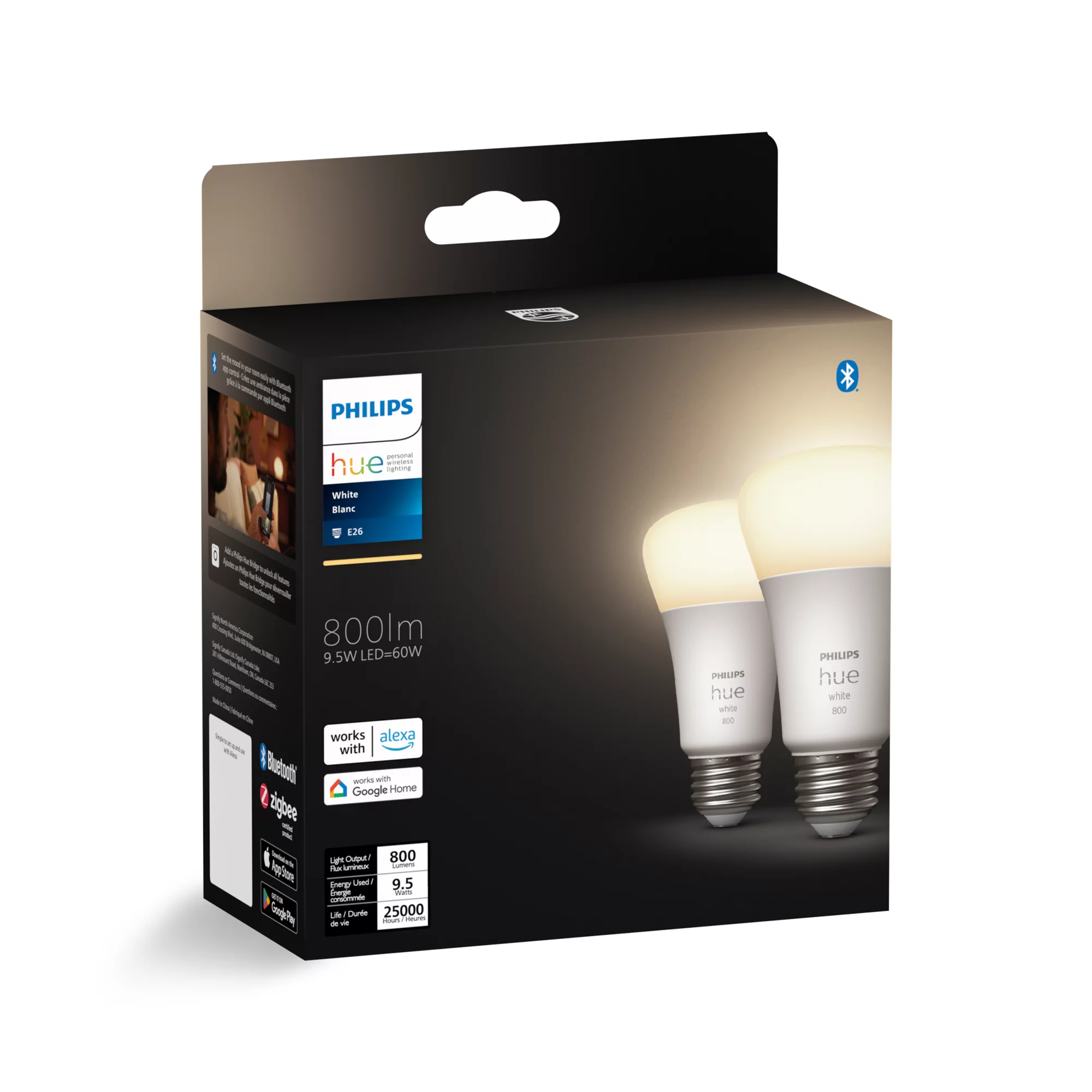 Philips by Signify Philips Hue White 046677571276 smart lighting Smart bulb Bluetooth/Zigbee – image 3