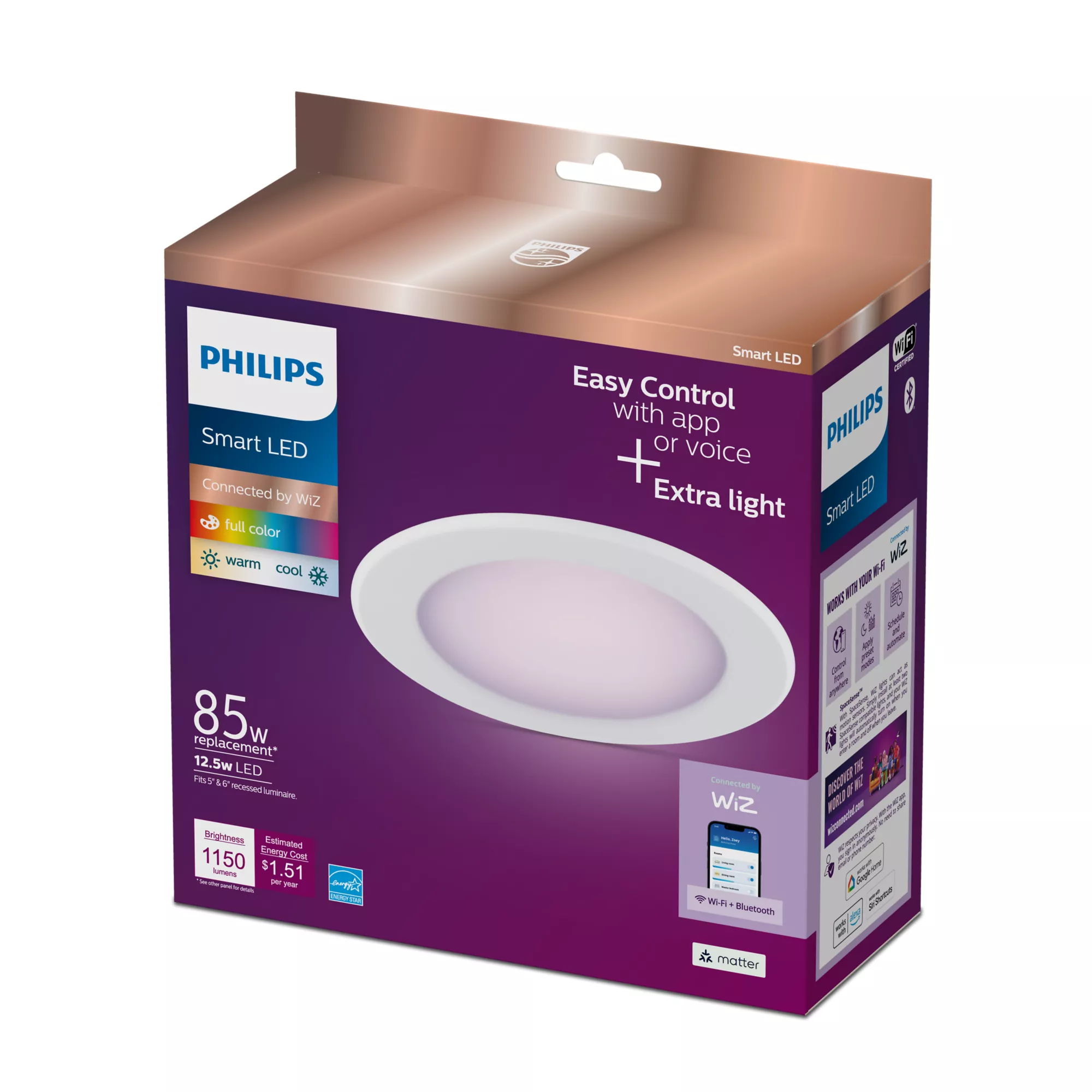Philips by Signify Philips 046677562311 smart lighting Smart ceiling light Wi-Fi/Bluetooth – image 4