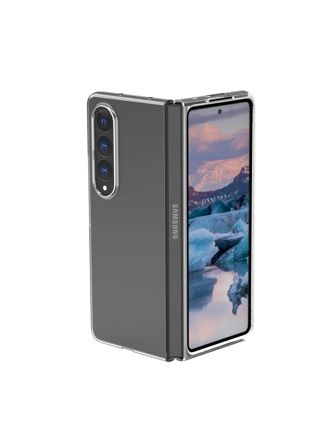 dbramante1928 Holsted - Back cover for mobile phone - plastic - clear - for Samsung Galaxy Z Fold4