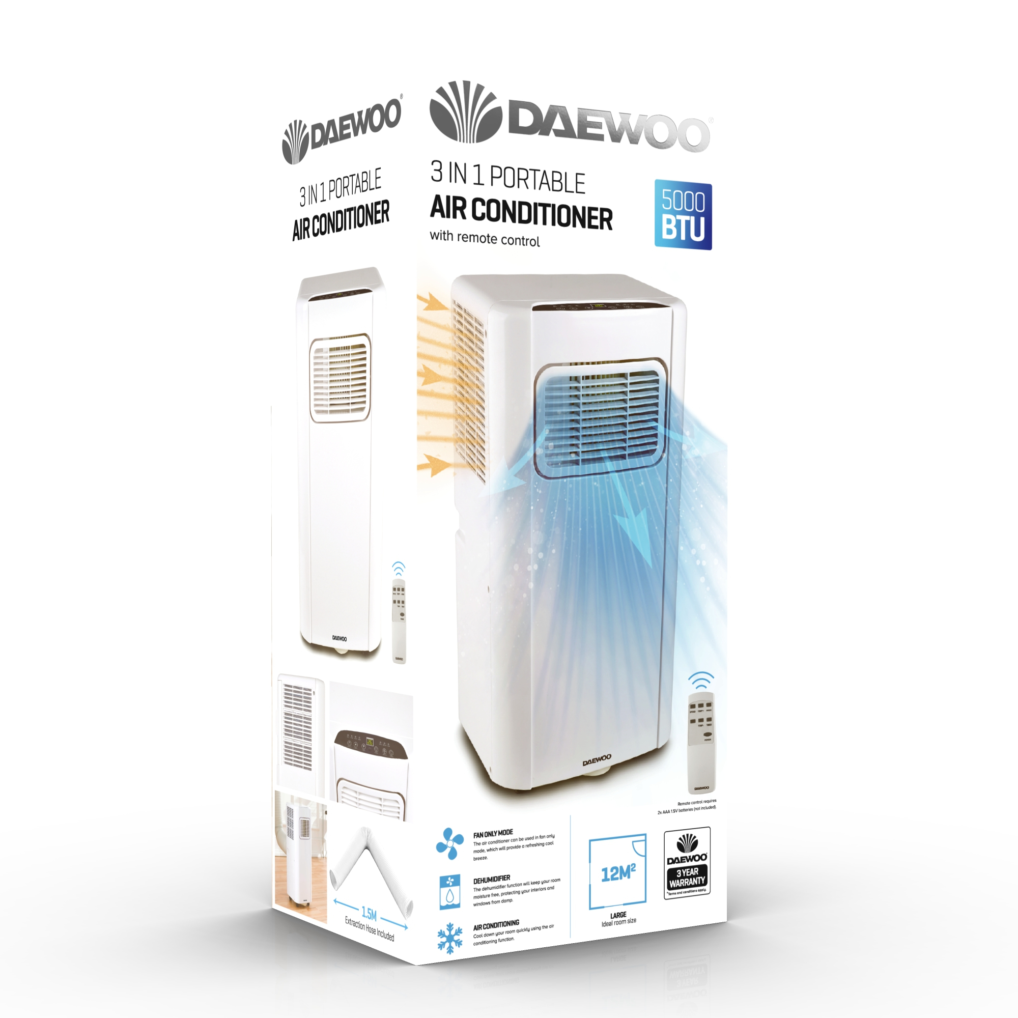 Daewoo COL1316GE portable air conditioner – image 1